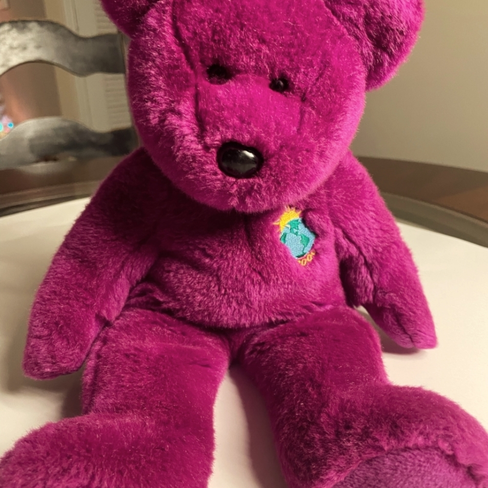 Ty Beanie Baby Buddy Buddies 13" Millennium Plush Bear